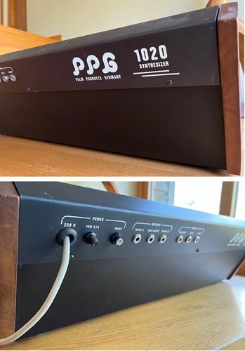 Ppg-Synthesizer 1020 with servicing